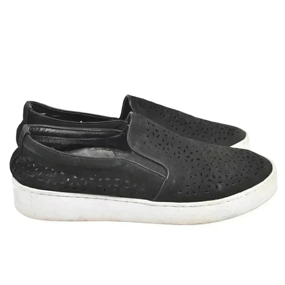 Vionic Splendid Midi Perf Slip-on Sneakers Leather Orthotic Arch Support Size  6 - Picture 2 of 11